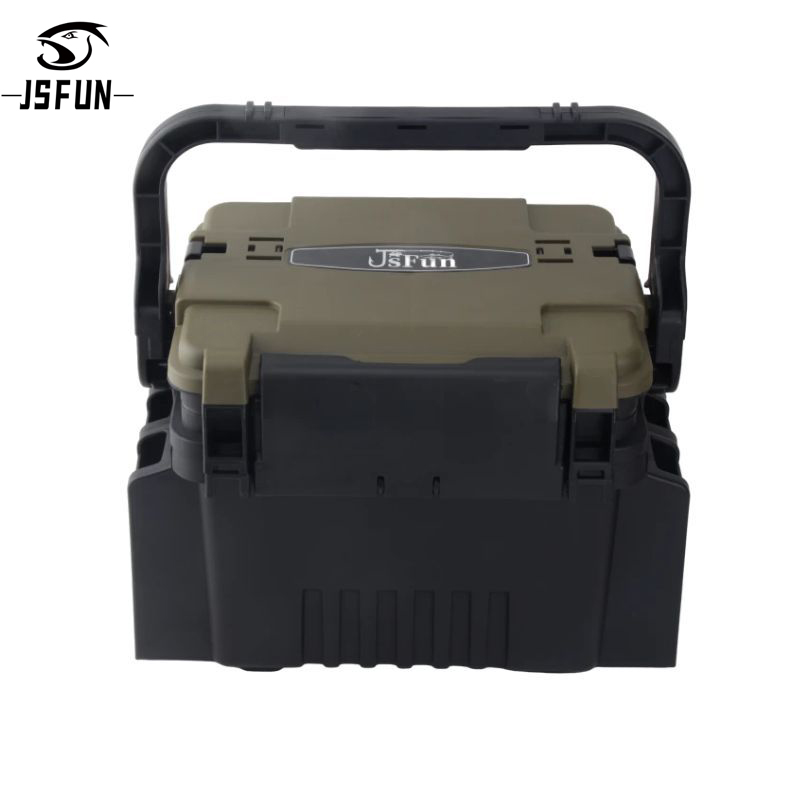Fishing Kayak Crate - Boîte de rangement multifonction pour leurres,