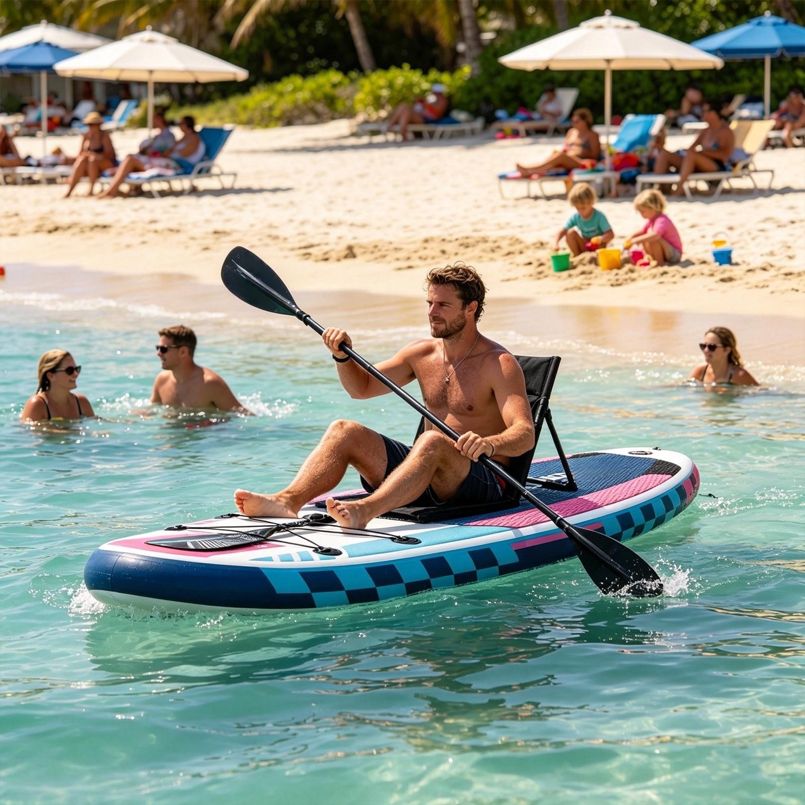 Siège de paddle board portable - Fishing Kayak Paddle avis et prix