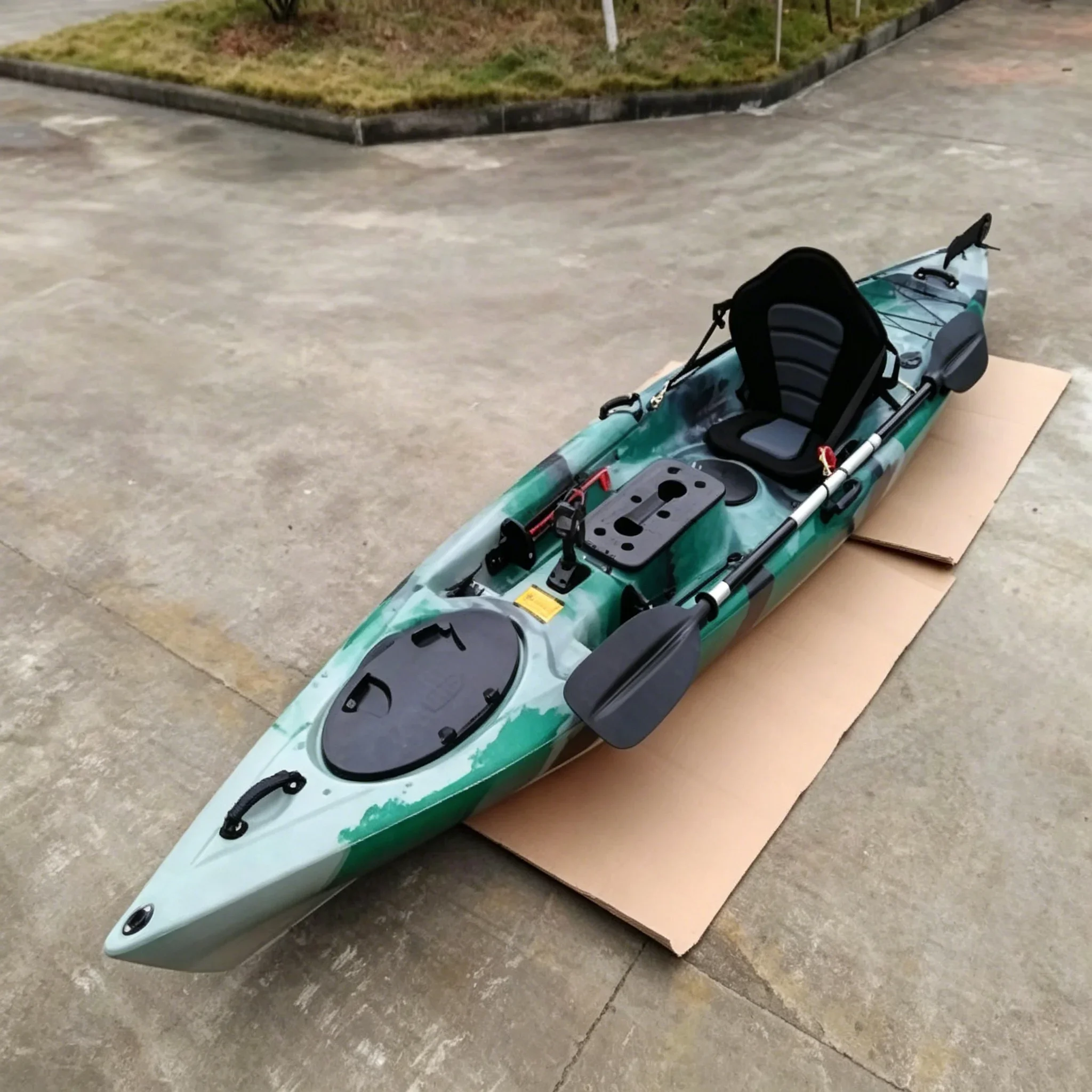 Kayak de pêche à pédales en po - Fishing Kayak Rod Holder avis et prix
